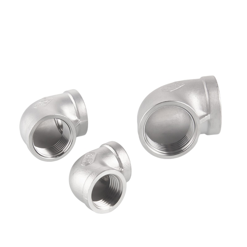 150# SS Pipe Connector závitovej fittingovej ulice 90 ° Stupeň lakťa