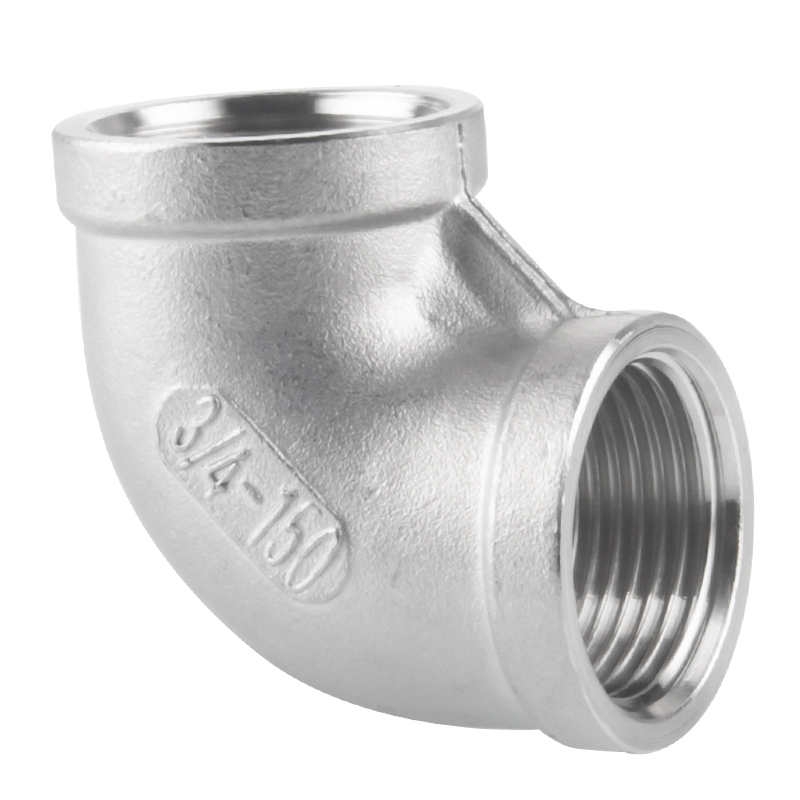 150# SS Pipe Connector závitovej fittingovej ulice 90 ° Stupeň lakťa