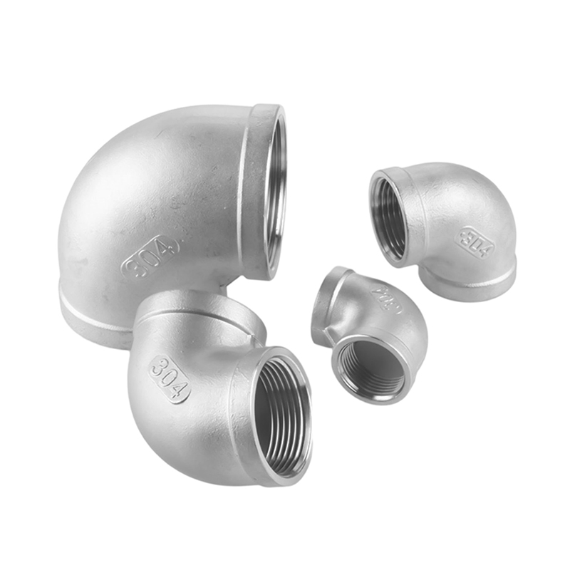 150# SS Pipe Connector závitovej fittingovej ulice 90 ° Stupeň lakťa